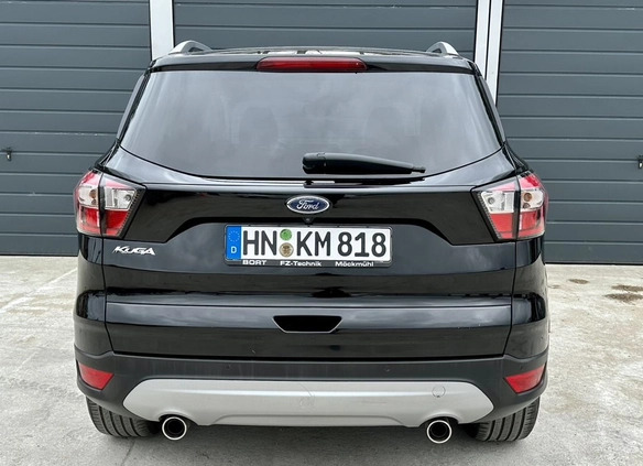 Ford Kuga cena 49000 przebieg: 260000, rok produkcji 2017 z Złotów małe 67